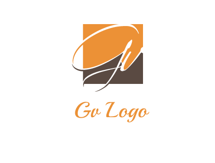 Letters G and w are in a square logo