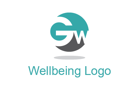 letters G and W are inside a circle icon