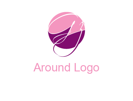 Letters g and z are in a circle logo