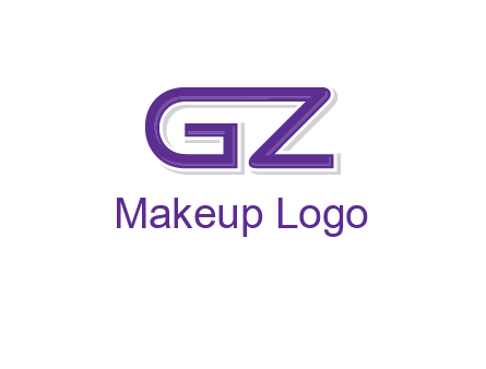 letter GZ joined together