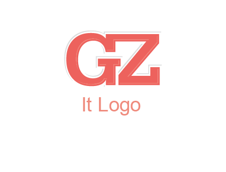 letter G and letter Z joined together
