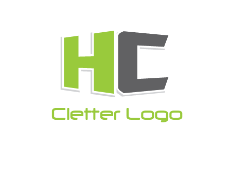 3D letter HC