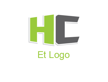 3D letter HC