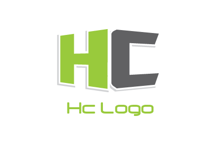 3D letter HC