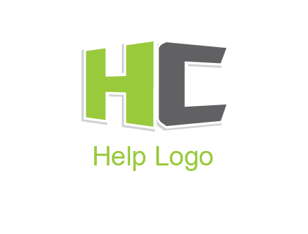 3D letter HC