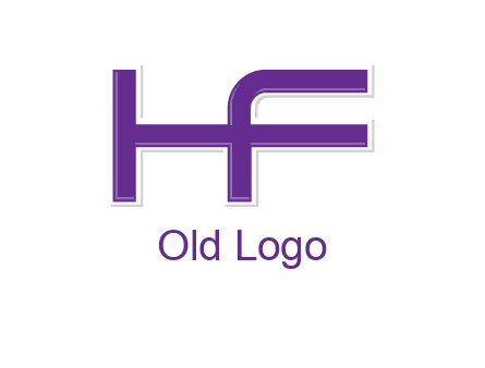 letter H forming letter F