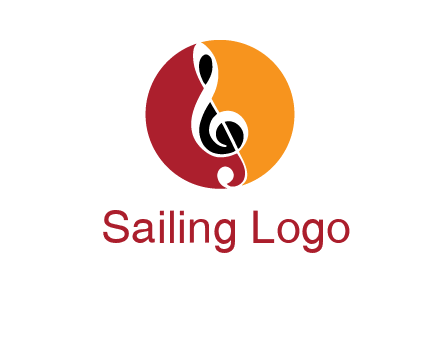 music note in colored circle logo