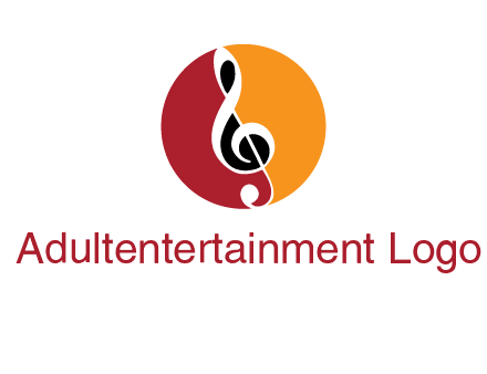 music note in colored circle logo