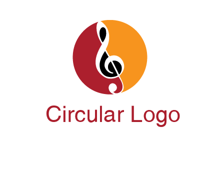 music note in colored circle logo