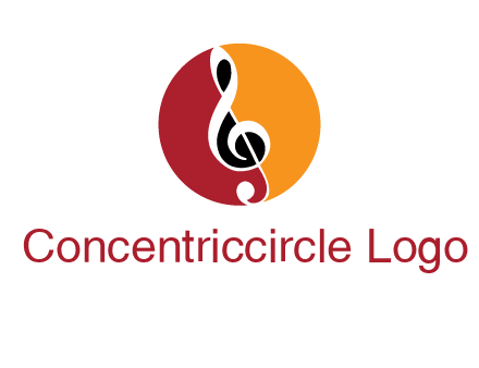 music note in colored circle logo