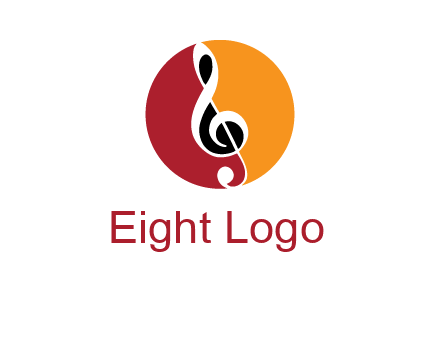 music note in colored circle logo