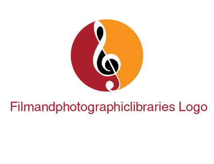 music note in colored circle logo
