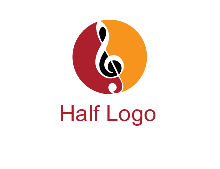 music note in colored circle logo