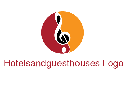 music note in colored circle logo