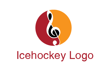 music note in colored circle logo