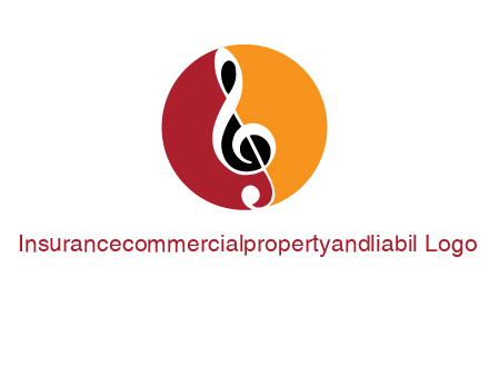 music note in colored circle logo