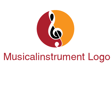 music note in colored circle logo