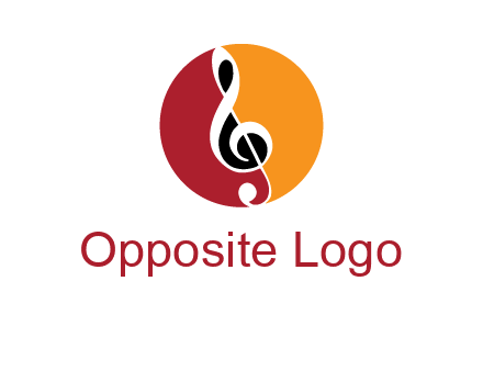 music note in colored circle logo