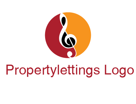 music note in colored circle logo