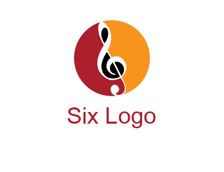 music note in colored circle logo