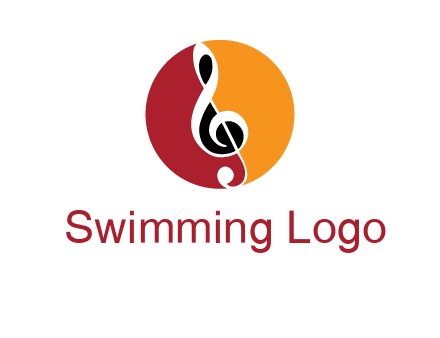 music note in colored circle logo