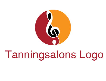 music note in colored circle logo