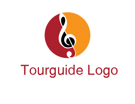music note in colored circle logo