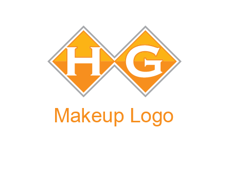 Letters h and g in a diamond logo