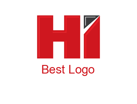 letter H and letter I together