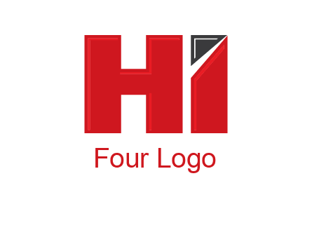 letter H and letter I together