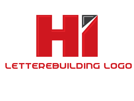 letter H and letter I together
