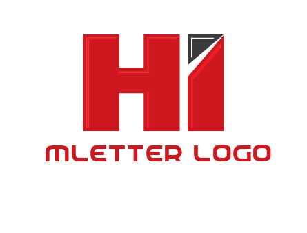 letter H and letter I together