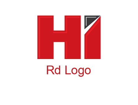 letter H and letter I together