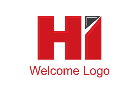 letter H and letter I together