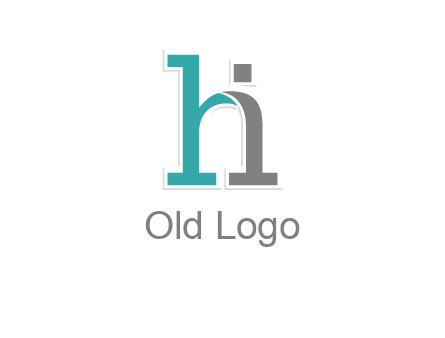 letter i joined with letter H