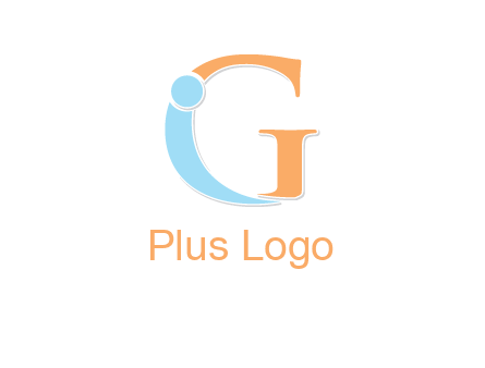 letter I forming with letter G