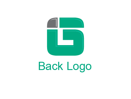 letter I forming in letter G
