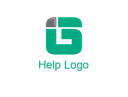 letter I forming in letter G