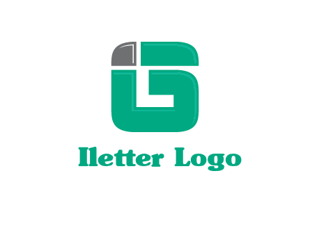 letter I forming in letter G