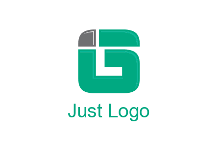 letter I forming in letter G