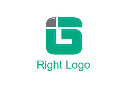 letter I forming in letter G