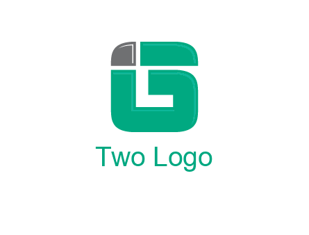 letter I forming in letter G