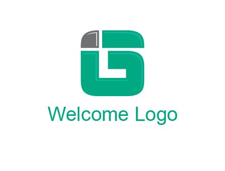 letter I forming in letter G