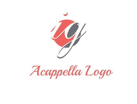 Letters i and g over the circle logo