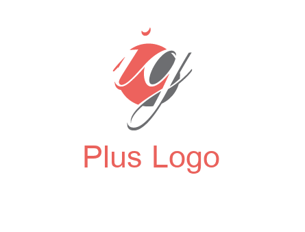 Letters i and g over the circle logo
