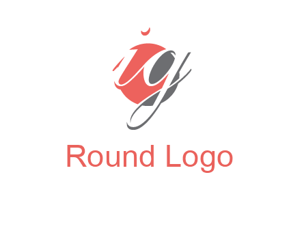 Letters i and g over the circle logo