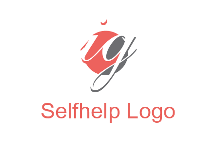 Letters i and g over the circle logo
