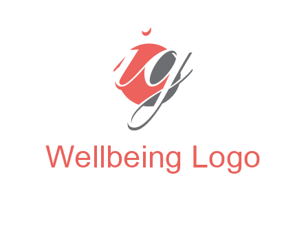 Letters i and g over the circle logo