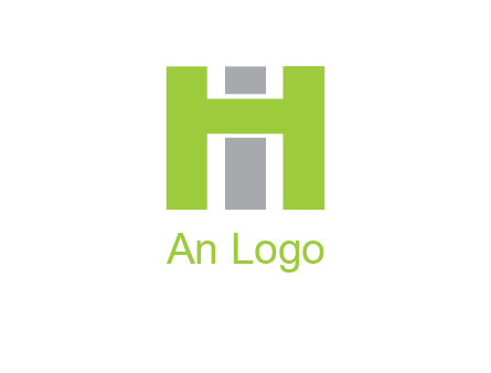 letter I in between letter H