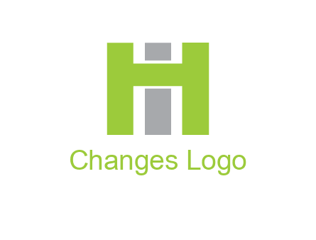 letter I in between letter H